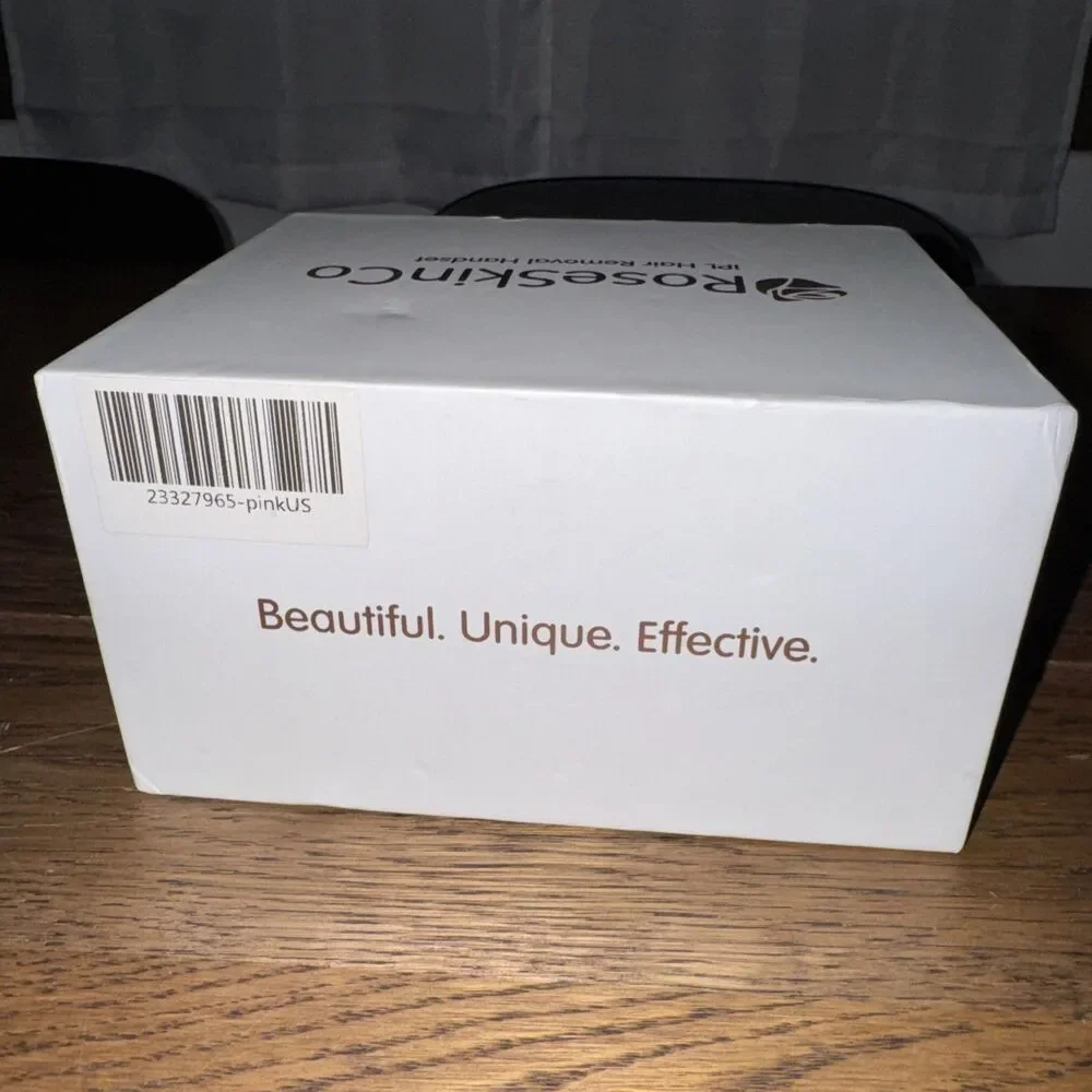 RoseSkinCo IPL Hair Removal Device Pink Corded Electric CE FCC RoHS Certified